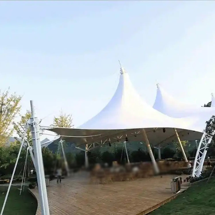 理县膜结构景观棚