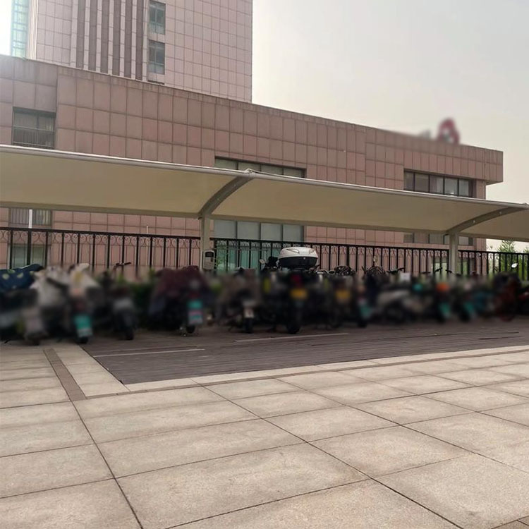 理县膜结构电动车棚