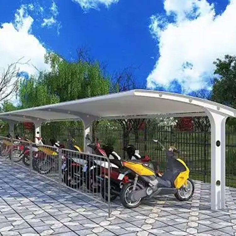 理县膜结构电动车棚